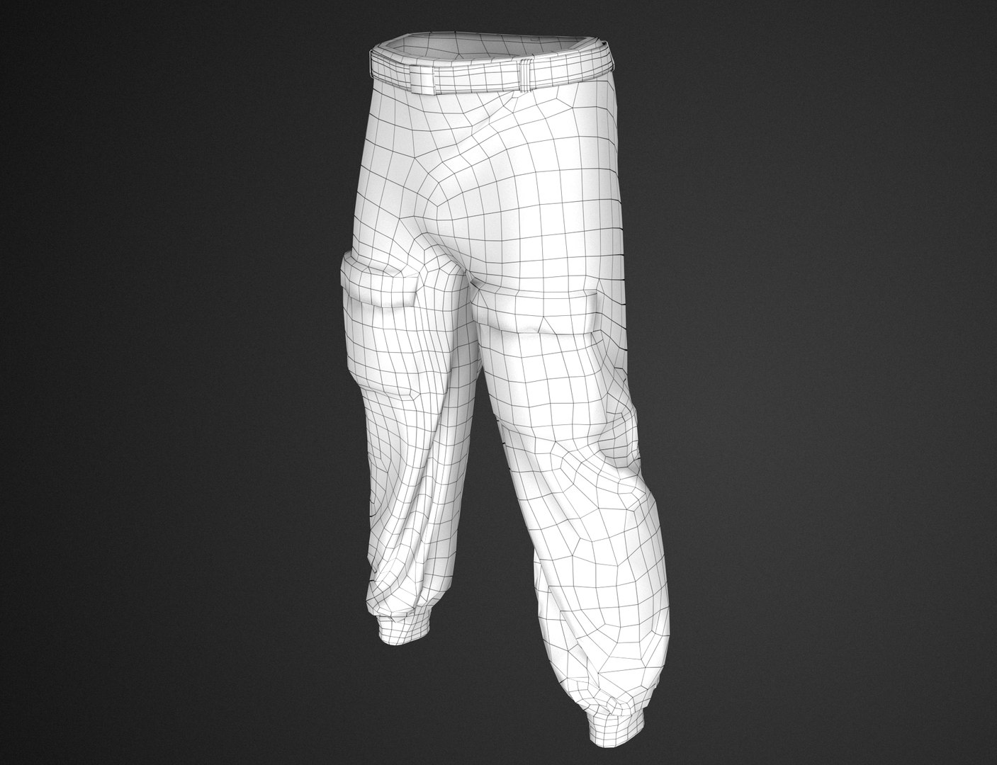 Military pants 3D TurboSquid 1344949