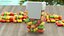 Container with Colorful Dragee