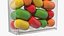 Container with Colorful Dragee