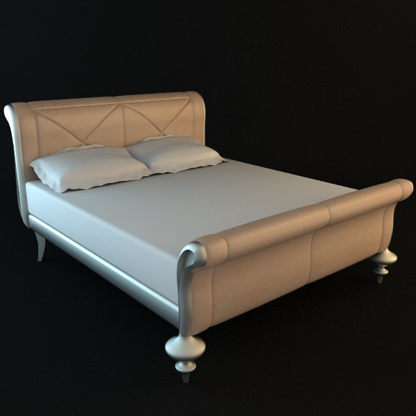 3ds max bed