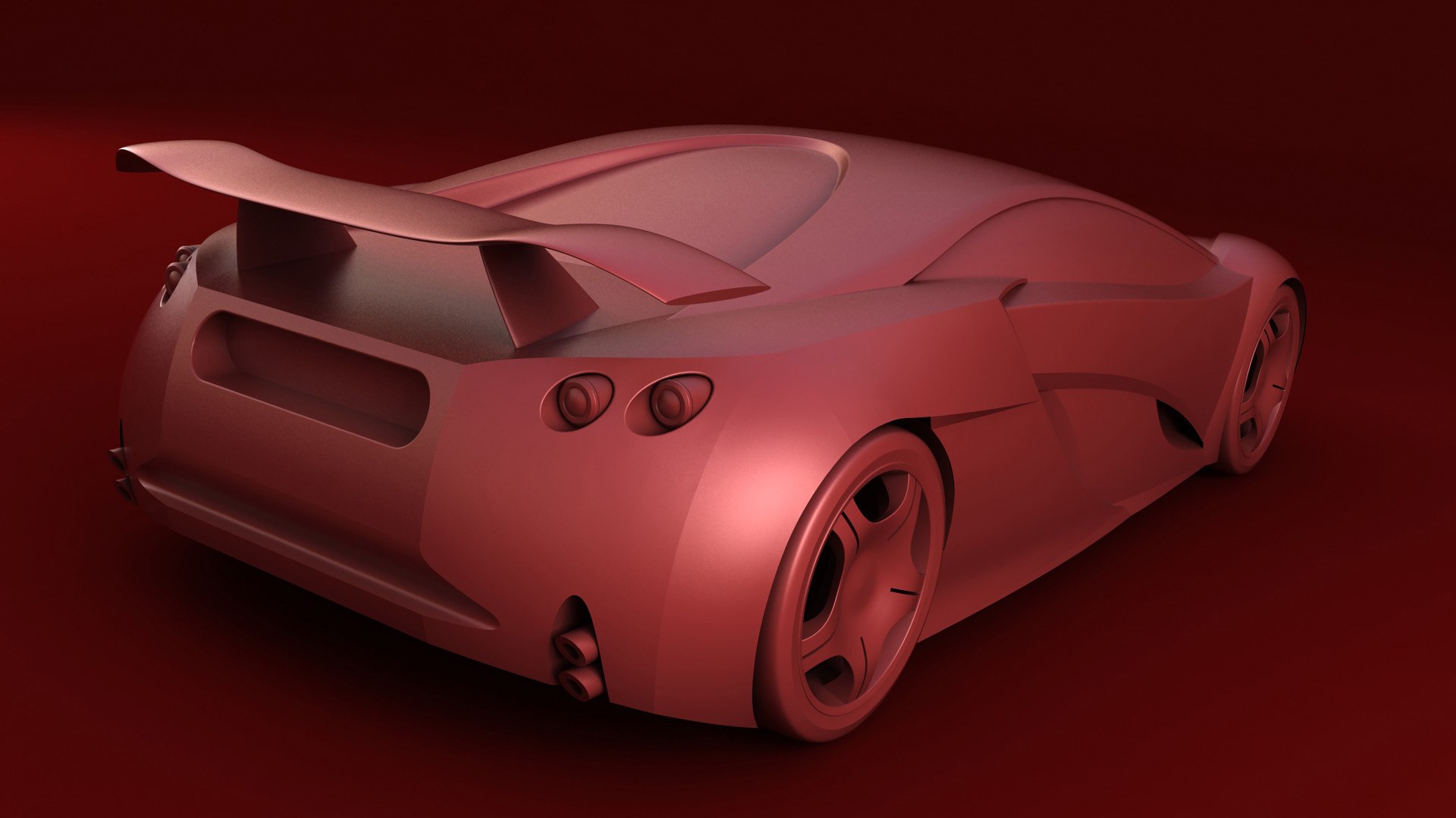 3D concept sportcar model - TurboSquid 1692257