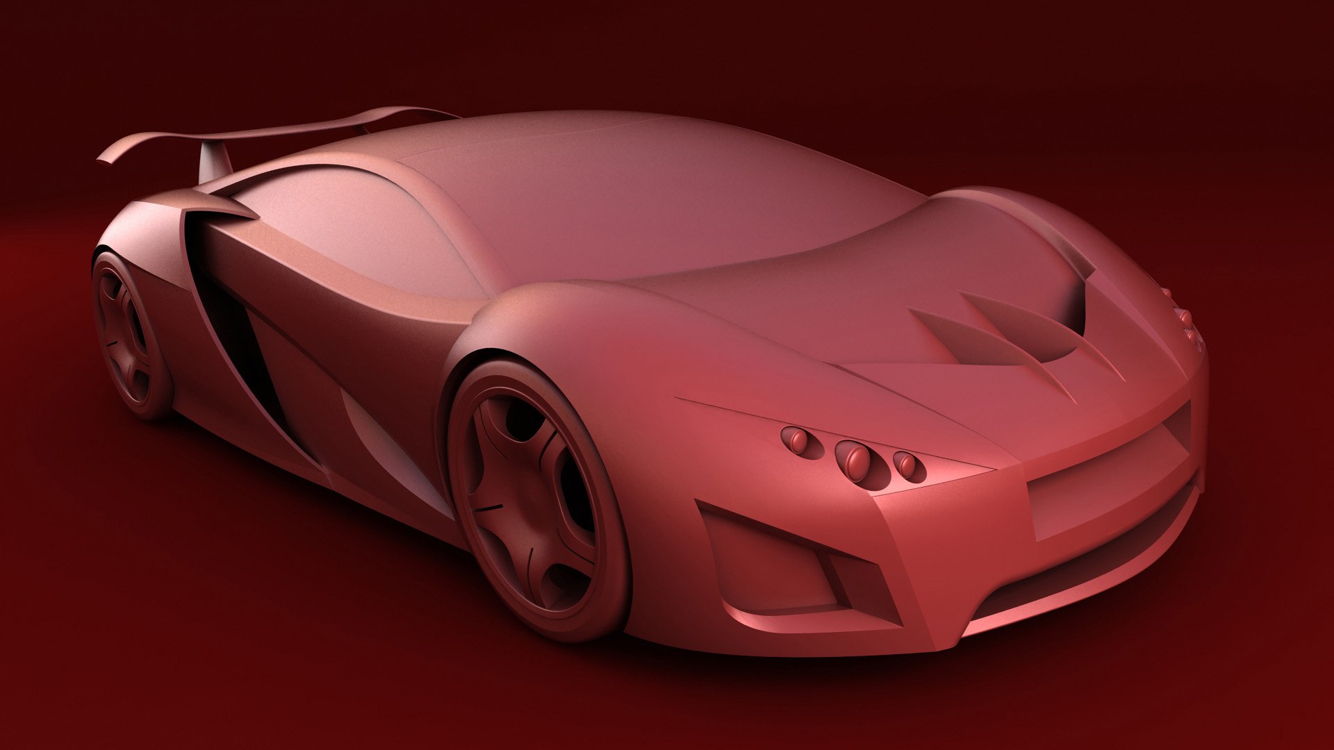 3D concept sportcar model - TurboSquid 1692257