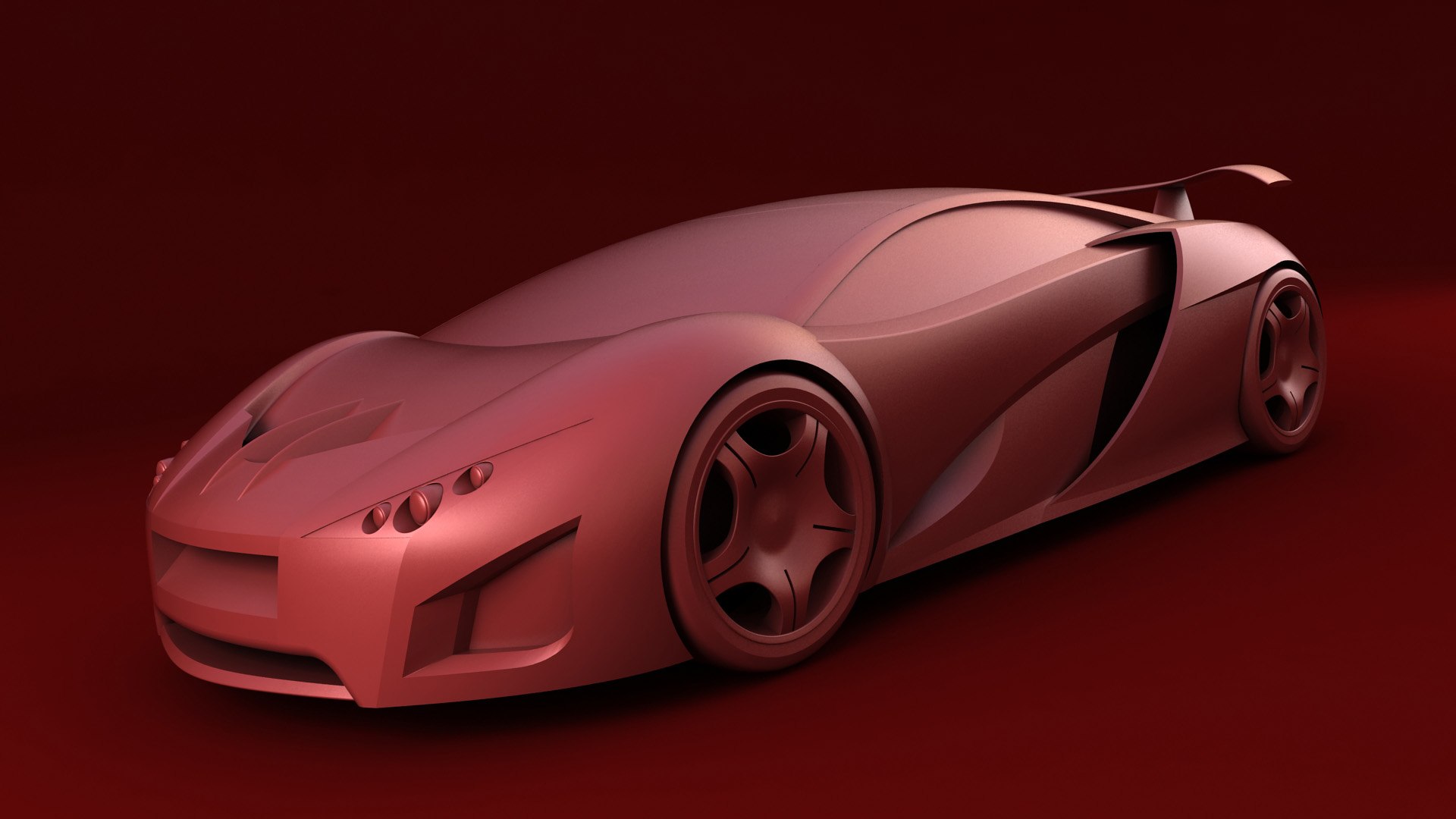 3D concept sportcar model - TurboSquid 1692257