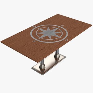 Yacht Table 3 3D model