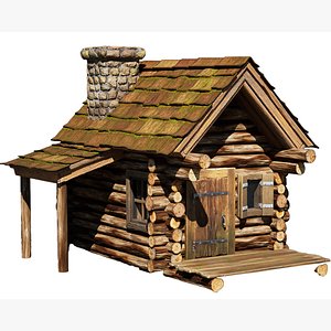 Realistic Log Cabin