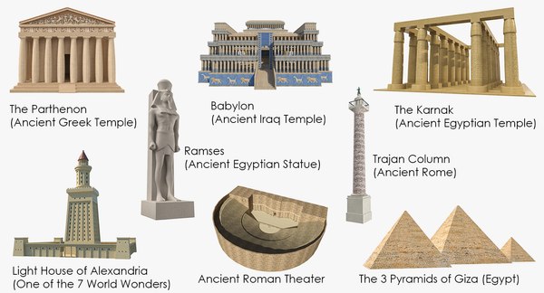 3D ancient buildings parthenon model - TurboSquid 1389090