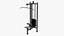 Lat Pulldown Machine