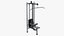 Lat Pulldown Machine