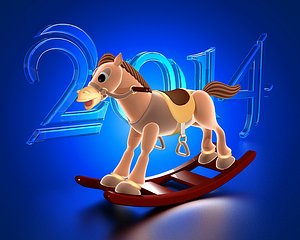 3ds max animation horse