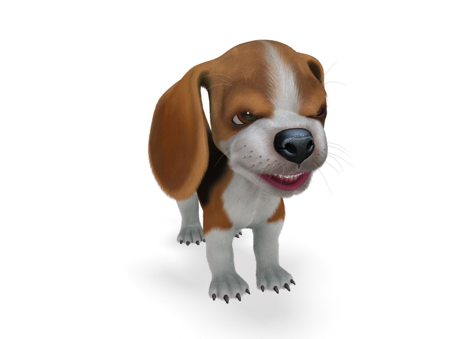 dog puppy rigging animation max
