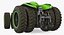 self-driving drone tractor dusty 3D
