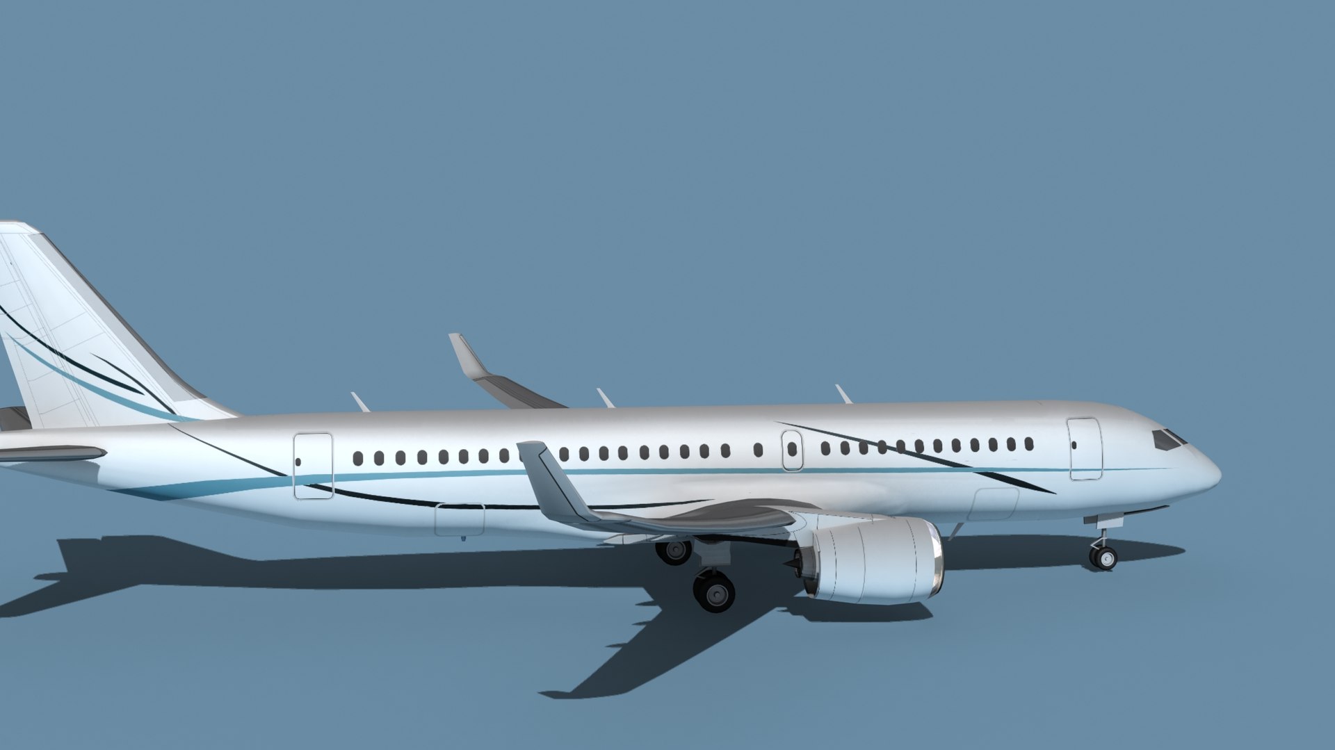 Bombardier CS100 Corporate 3 3D model - TurboSquid 1763227