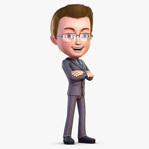 Business Man Cartoon