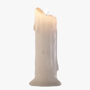 3D candle model