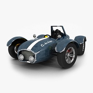 3D vintage racer