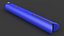 Woman Hair Straightener Dyson Corrale Blue Closed State 3D model