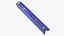 Woman Hair Straightener Dyson Corrale Blue Closed State 3D model