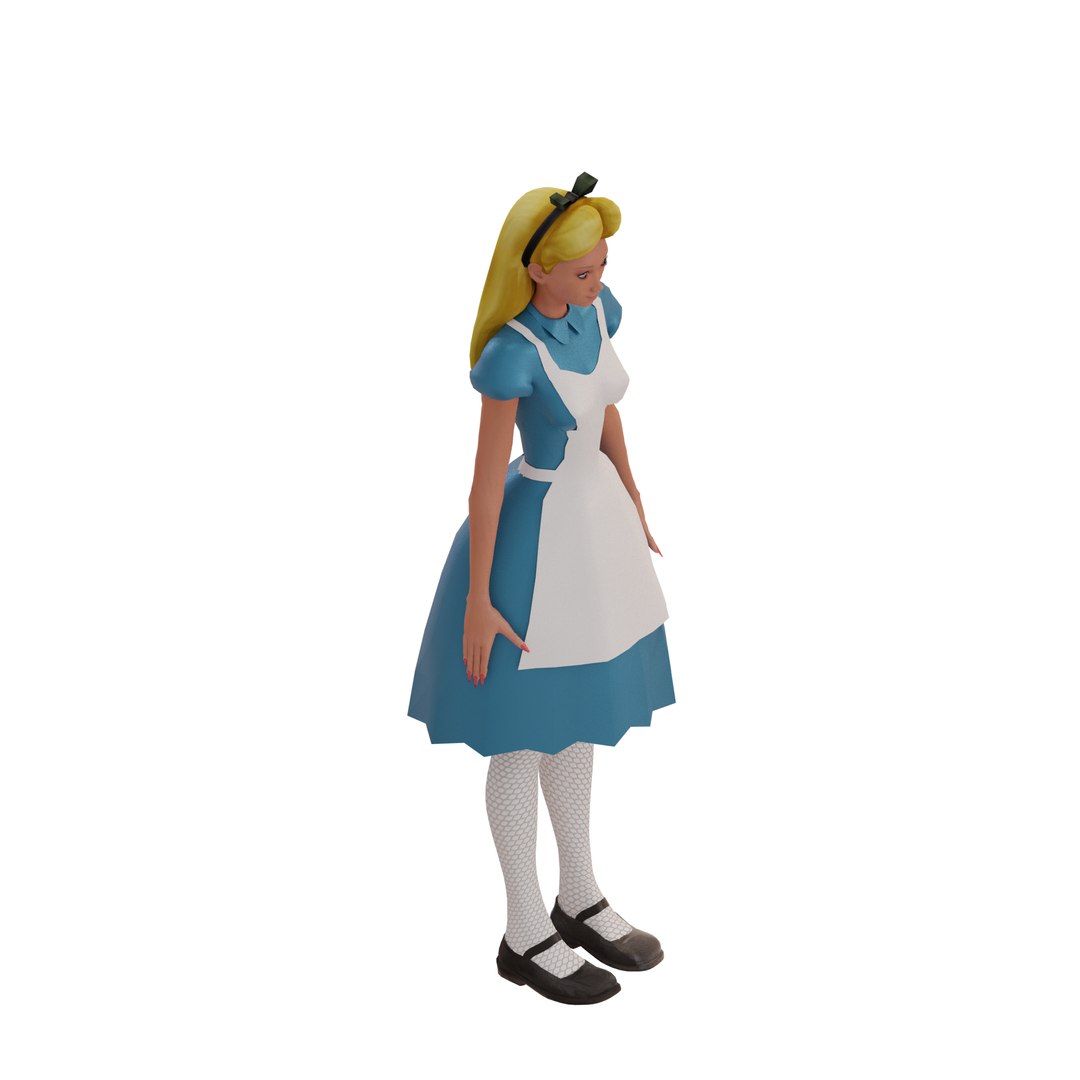 Alice In Wonderland 3D - TurboSquid 1807595