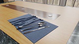 3D Simple Cutlery model