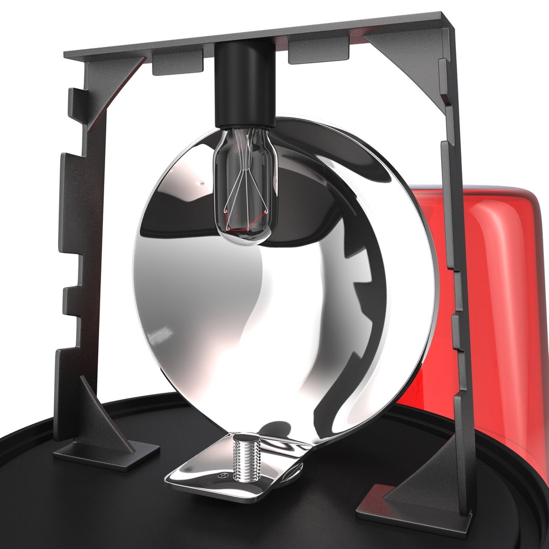 3d Warning Light 2