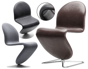 123 dining chair standard 3D model