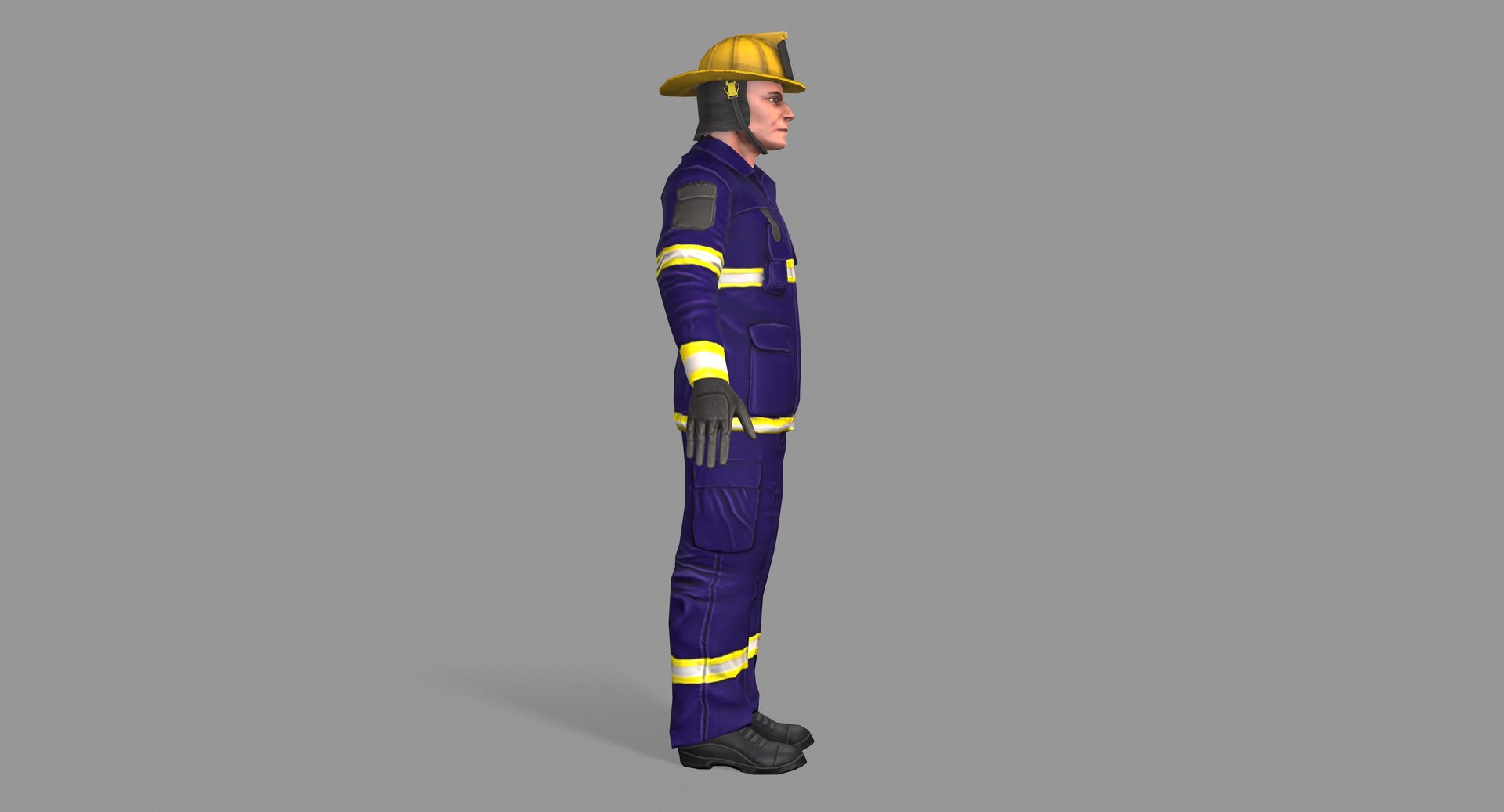 Fireman 3D - TurboSquid 1331804