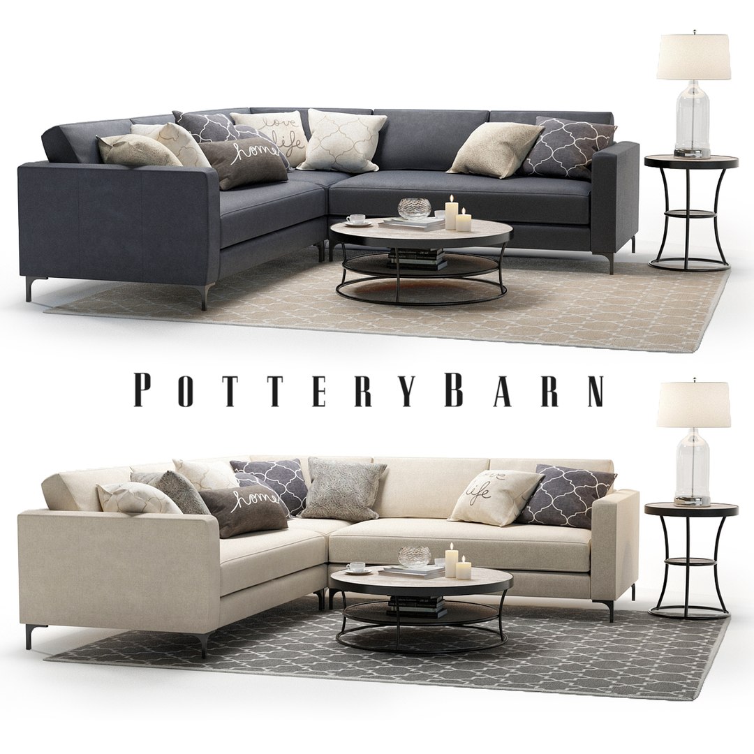 Jake sectional sale pottery barn