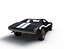 muscle car american style 3d c4d
