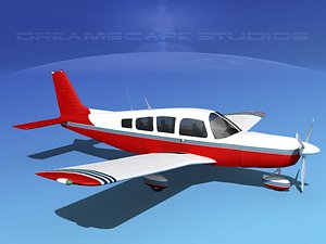 3d model propeller piper cherokee 260