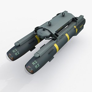 3D Missile AGM-114 Hellfire X2