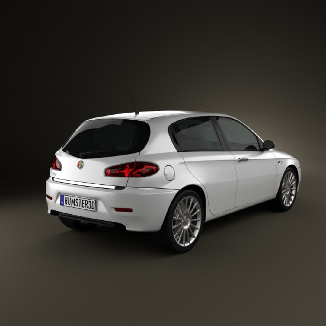 Alfa Romeo 147 TI Modello 3D in Auto Compatte 3DExport