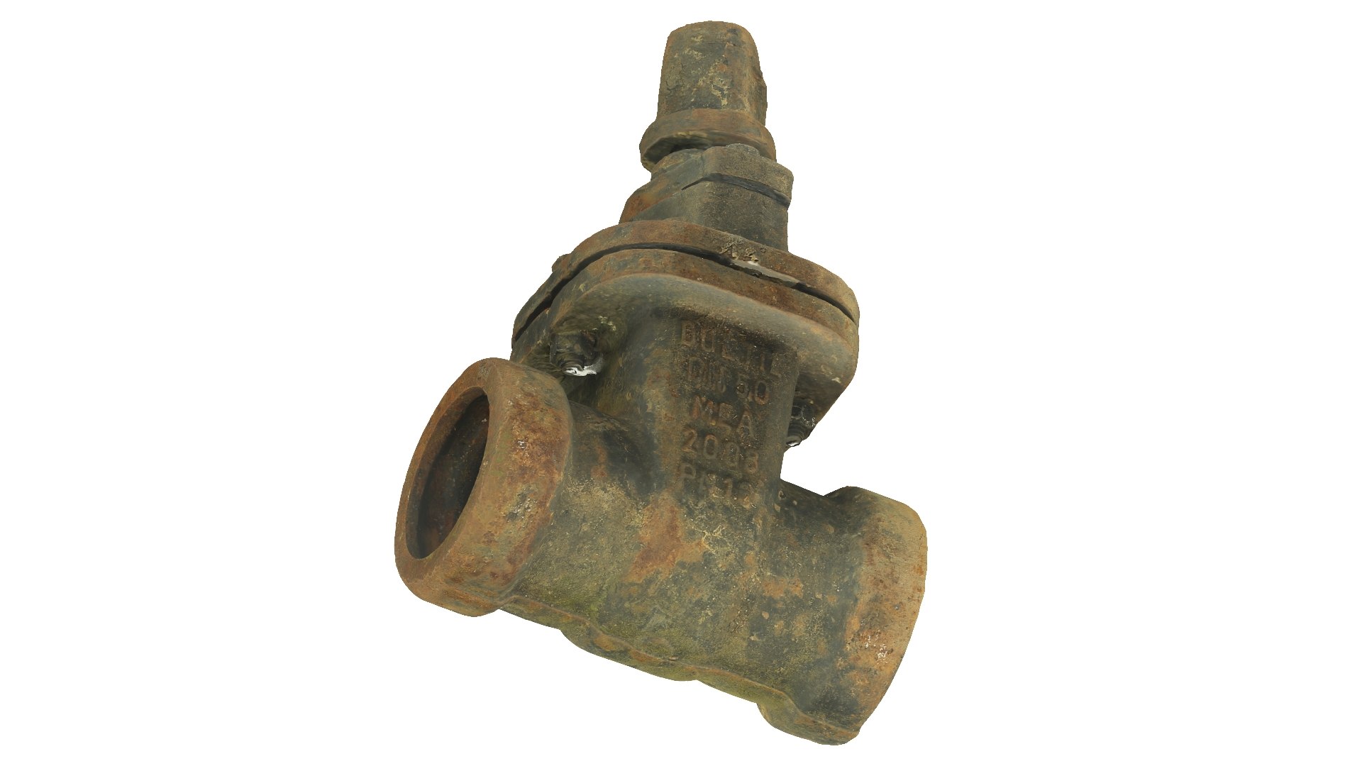 Rusty Water Valve Raw Scanned 3D Model - TurboSquid 1795041