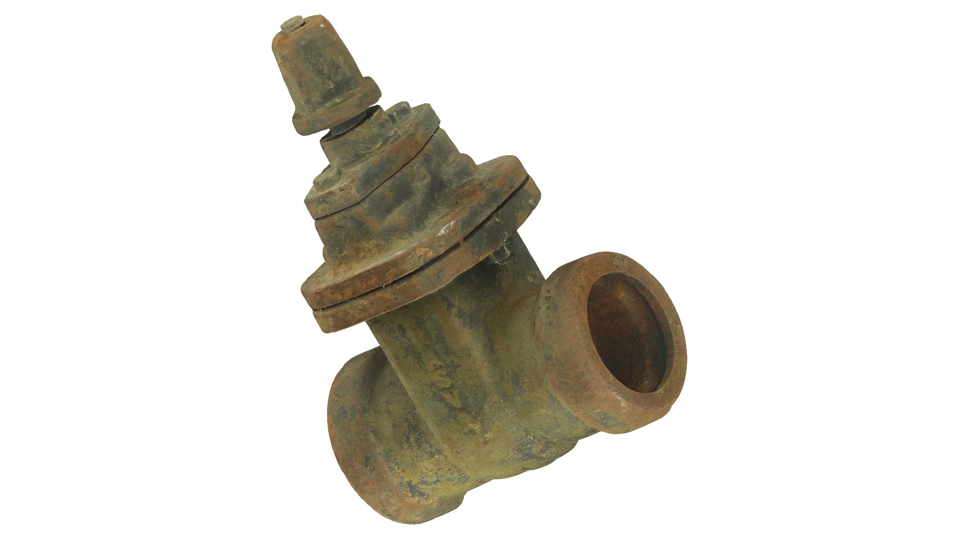 Rusty Water Valve Raw Scanned 3D Model - TurboSquid 1795041