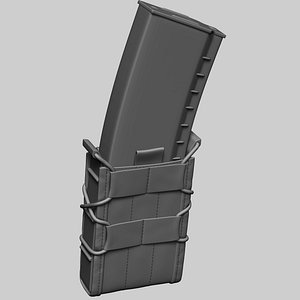 3D pouch magazine ak74 model