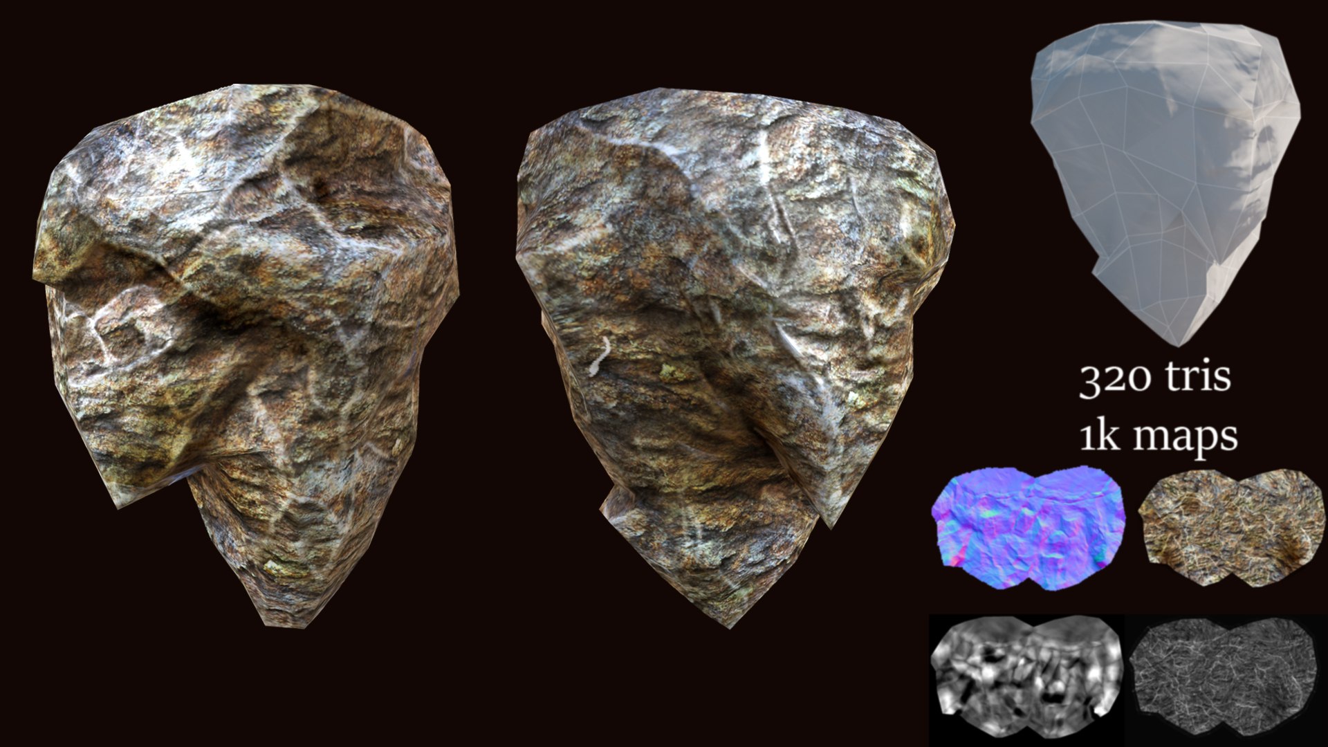 Rock 3D - TurboSquid 1421535