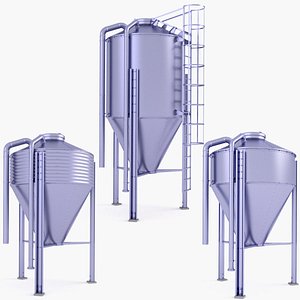 Farm Forage Grain Silos v25