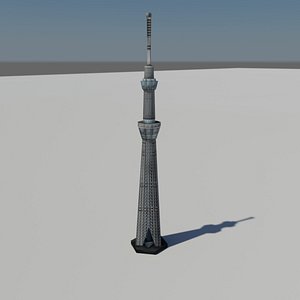 3D sky tree