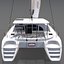 3D 双体船泻湖 380