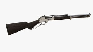 Lever action rifle Marlin