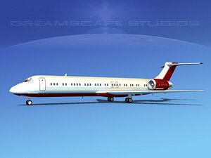 3d md-87 md-80s jet