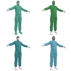 3d pack surgeon model