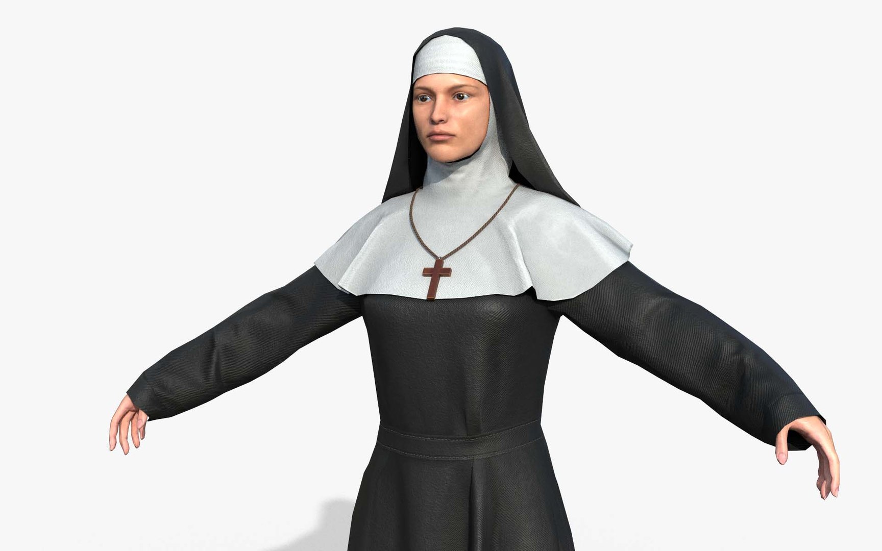 nun sister pbr 3D model https://p.turbosquid.com/ts-thumb/73/JPk5i6/lfJL7mN4/nun_05/jpg/1577274978/1920x1080/fit_q87/63953c3dc3315330cac4973a4f190da832fb594e/nun_05.jpg