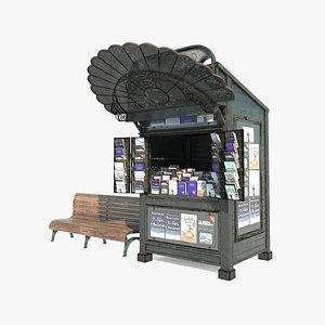 Old Versailles newsstand