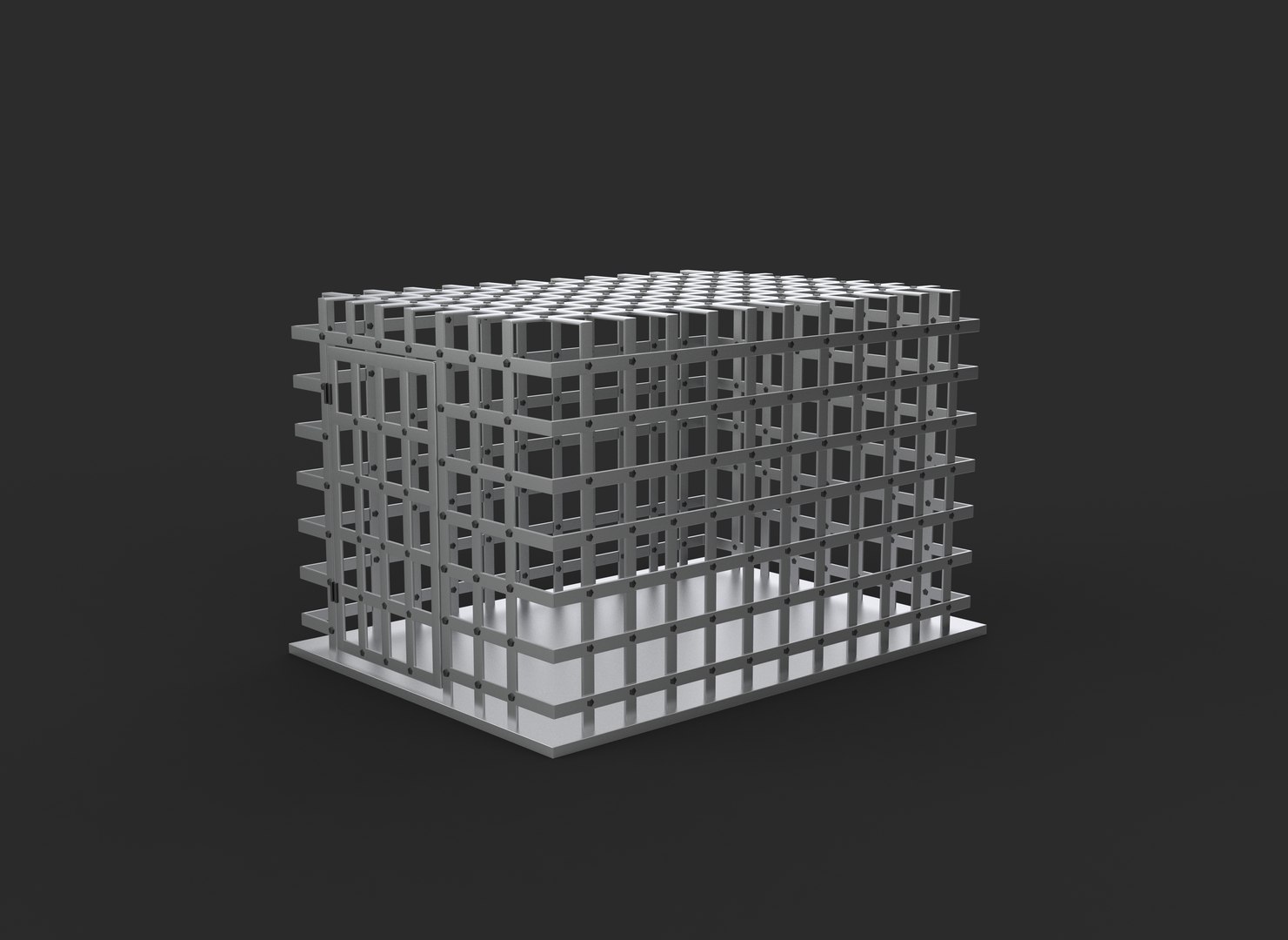 3D Metal cage 3D model https://p.turbosquid.com/ts-thumb/73/TwoQOC/Wo/metalcageanimation.409/jpg/1770218353/1920x1080/fit_q87/db83ca7d0be67cc0419fda111bb5db1acec07842/metalcageanimation.409.jpg