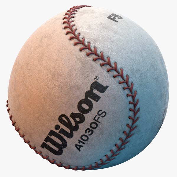 Baseball 3D model