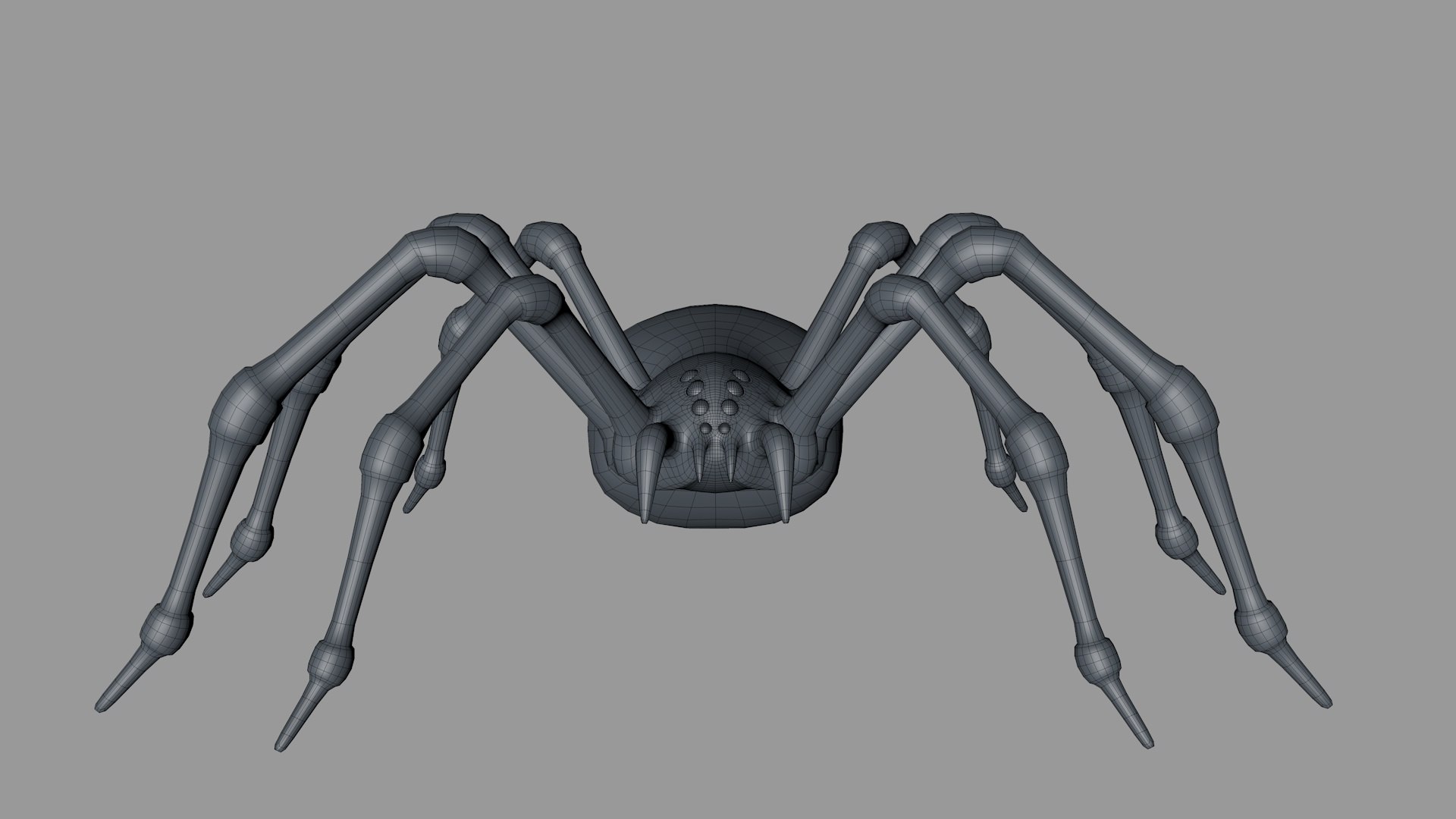 3D Spider Rigged Model - TurboSquid 1588332