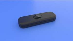 electric lamp button 3D model