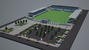 3D stadium model