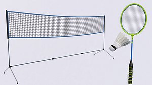 Badminton Collection 3D