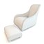 Poltrona BebItalia Maxalto Kalos Apta Com Otomano